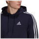 Adidas Ανδρικό φούτερ Essentials French Terry 3-Stripes Hoodie
